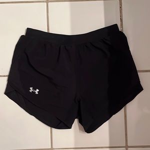 black under armor shorts